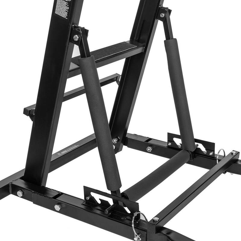 XtremepowerUS Foldable Easy Engine Access Topside Garage Mechanics Chair Mechanics Creeper Seat - 26508-H