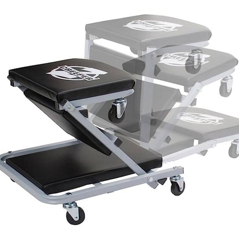 Pro Lift 300 Lbs Mechanic 2 in 1 Foldable Creeper Seat - C-2036H