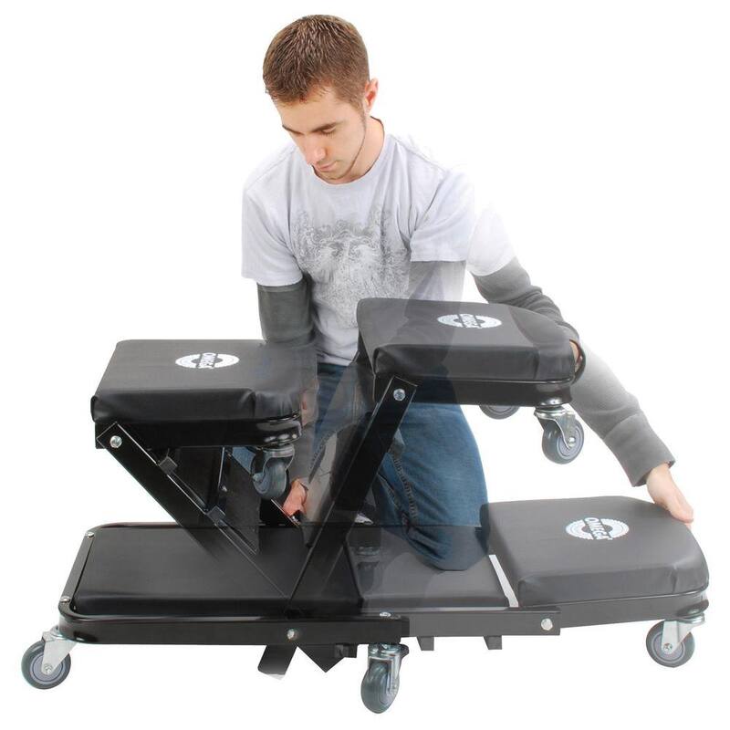Omega 450 lbs. 40 in. Foldable Creeper Seat - 91000