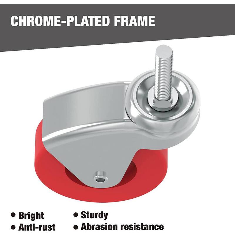 Big Red 2-1/2 in.Wheels for Creepers (2-Pack) - TR6551