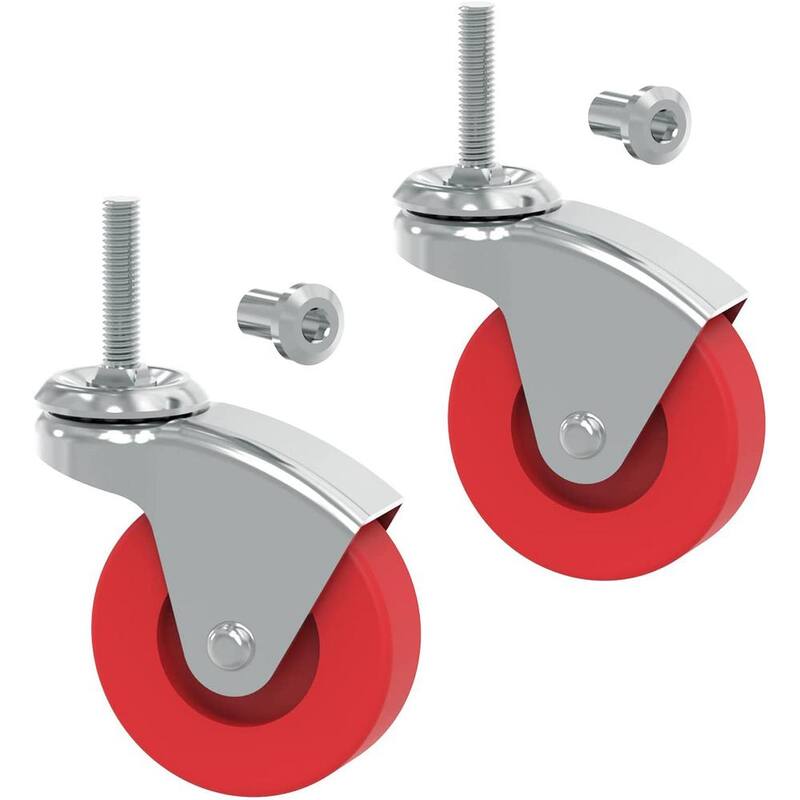 Big Red 2-1/2 in.Wheels for Creepers (2-Pack) - TR6551