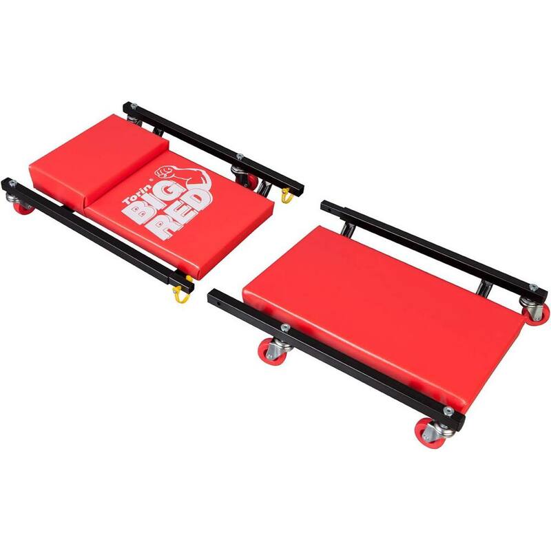 Big Red 250 lbs. 36 in. Detachable Rolling Mechanic Creeper - AR7565B