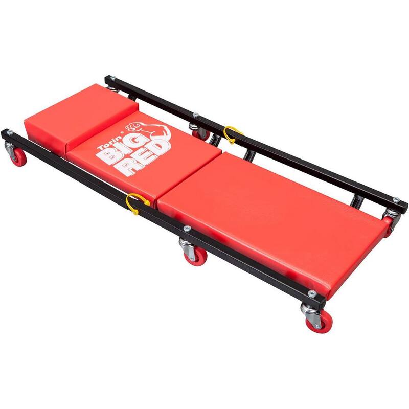 Big Red 250 lbs. 36 in. Detachable Rolling Mechanic Creeper - AR7565B
