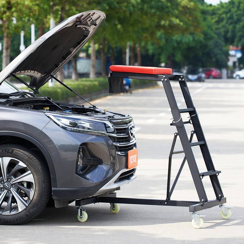 VEVOR Top Automotive Creeper, Engine Creeper with Adjustable Height 45.7 in. to 66.3 in., 400 lbs. Capacity High Creeper - FDJXCTYIXIX4TSO9KV0-0730