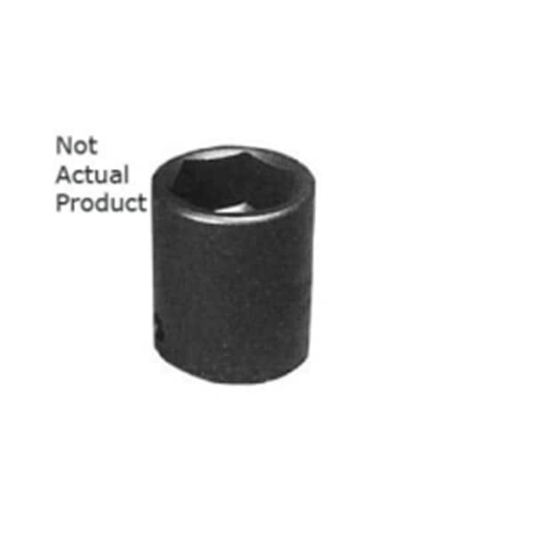 Keen 1 in. Drive Short 6 Point Impact Socket - 1.68 in. - KE3541348