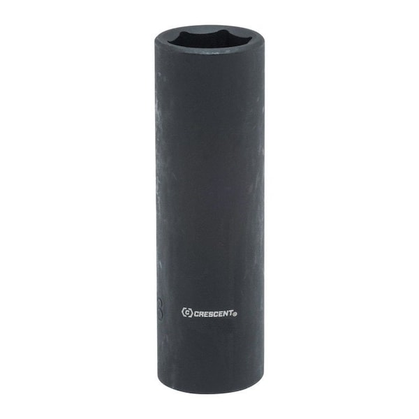 Weller Crescent 9/16 in. X 1/2 in. drive SAE 6 Point Deep Impact Socket 1 pc - CIMS22N