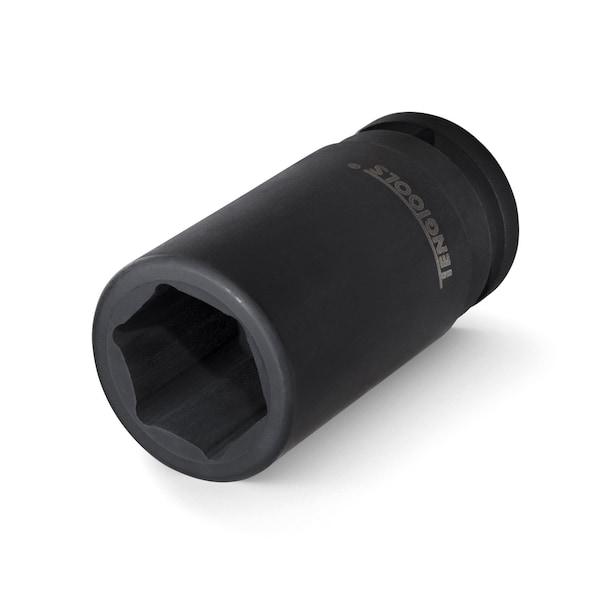 Teng Tools 50mm 3/4 Inch Drive 6 Point Metric Deep Chrome Molybdenum Impact Socket - 940650-C