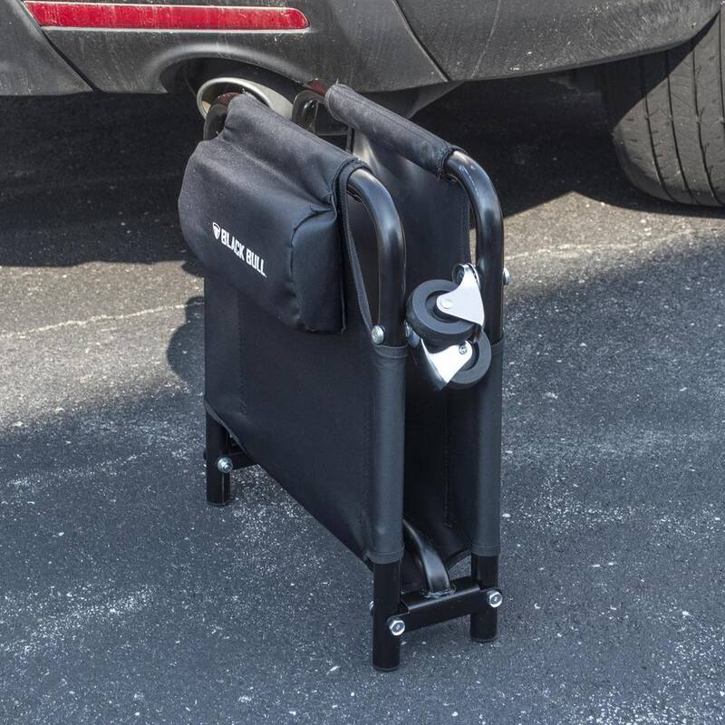 BLACK BULL Folding 36 in. Canvas Mechanics Creeper Seat - 809725