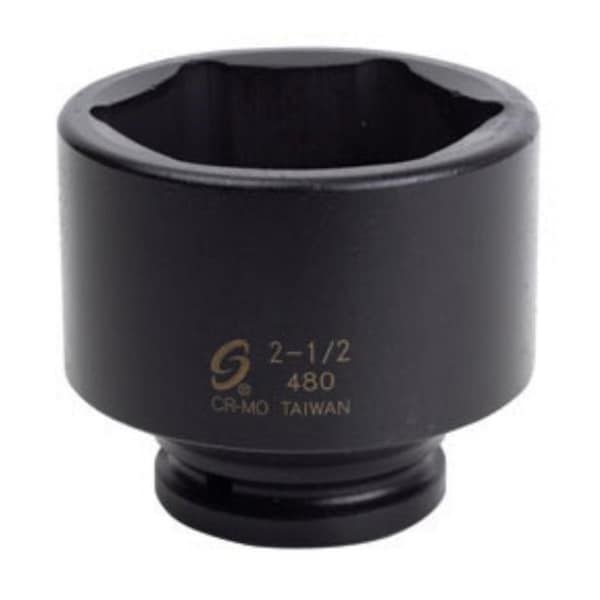 Gourmetgalley 0.75 in. Drive Impact Socket - 2.5 in. - GO3650412