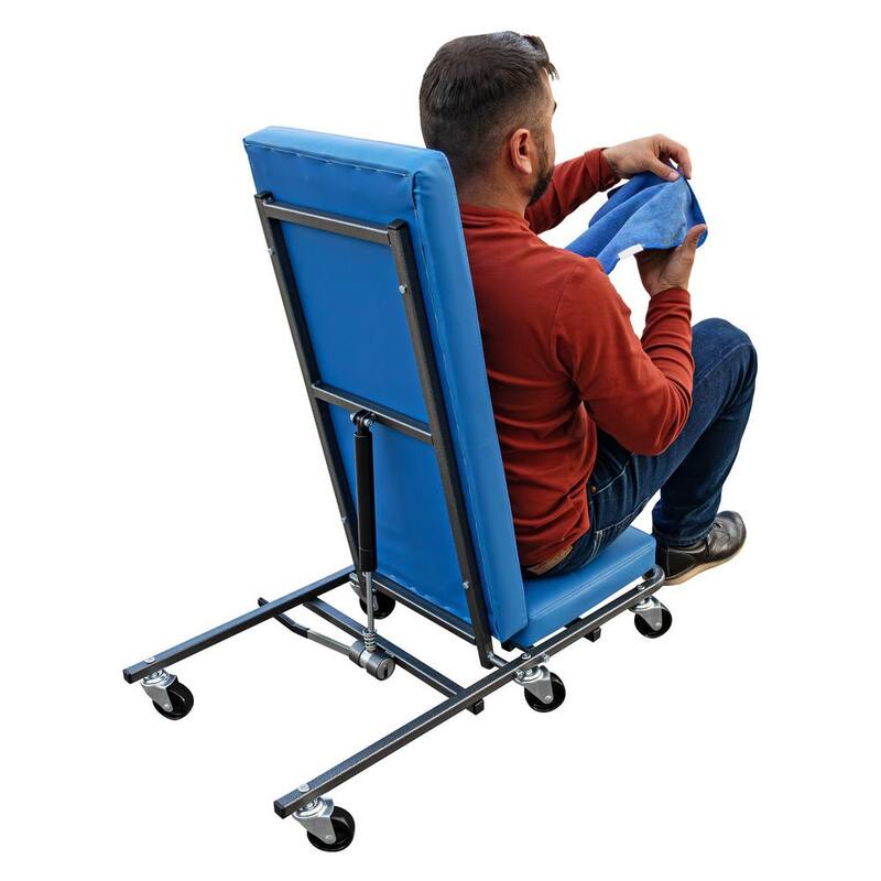 RANGER ERGO-GLIDE Ergonomic Height-Adjustable Mechanics Creeper Seat - 5160120