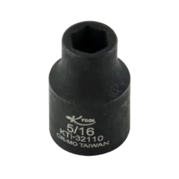 Keen 0.37 in. Drive 6 Point Impact Socket - Shallow - 0.31 in. - KE3535982