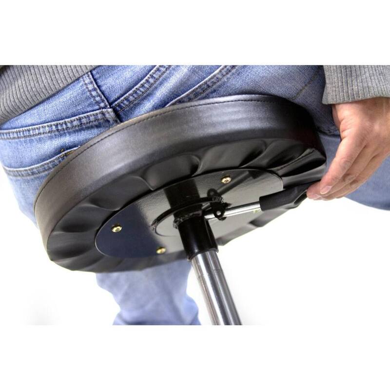 WEN 300 lbs. Capacity Pneumatic Rolling Mechanic Stool - 73012T