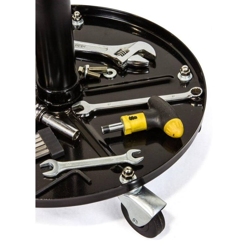 WEN 300 lbs. Capacity Pneumatic Rolling Mechanic Stool - 73012T