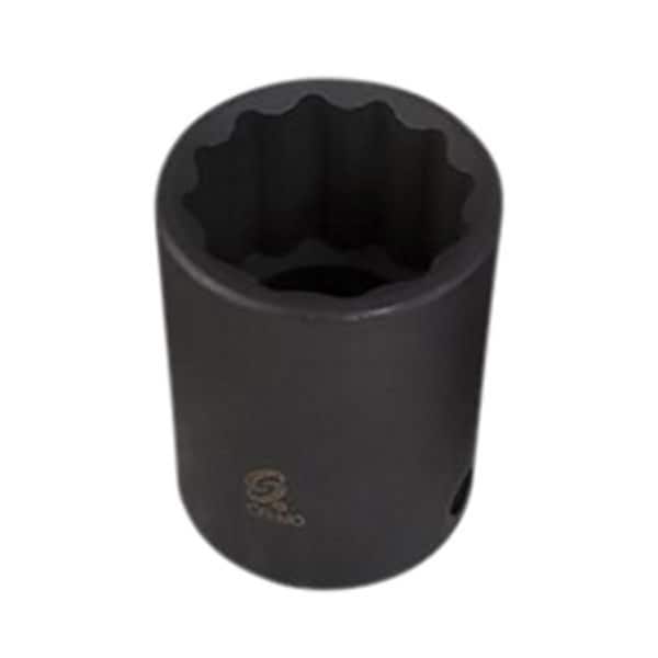 Gourmetgalley 0.5 in. Drive 12-Point Impact Socket - 21 mm - GO3046808