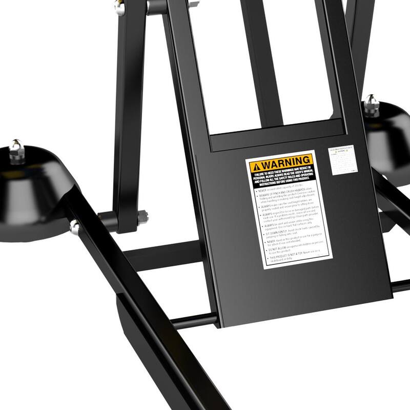 ERGOCHAIR Adjustable Height Rolling Work Seat with Utility Tray and Cup-holder - 5215988
