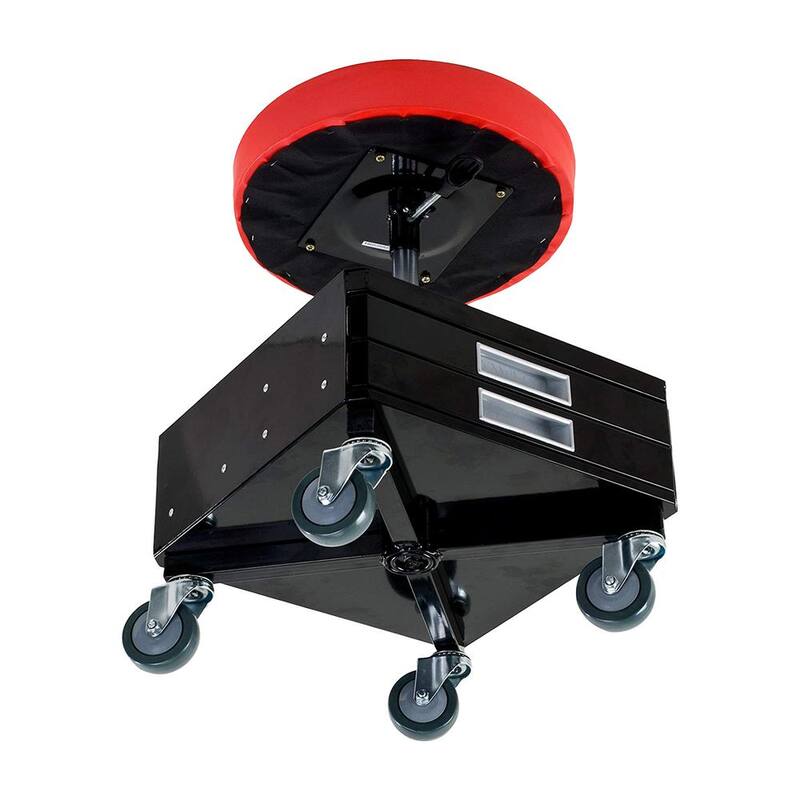 Pro-Lift Pneumatic Chair with Dual Tool Trays - C-3100