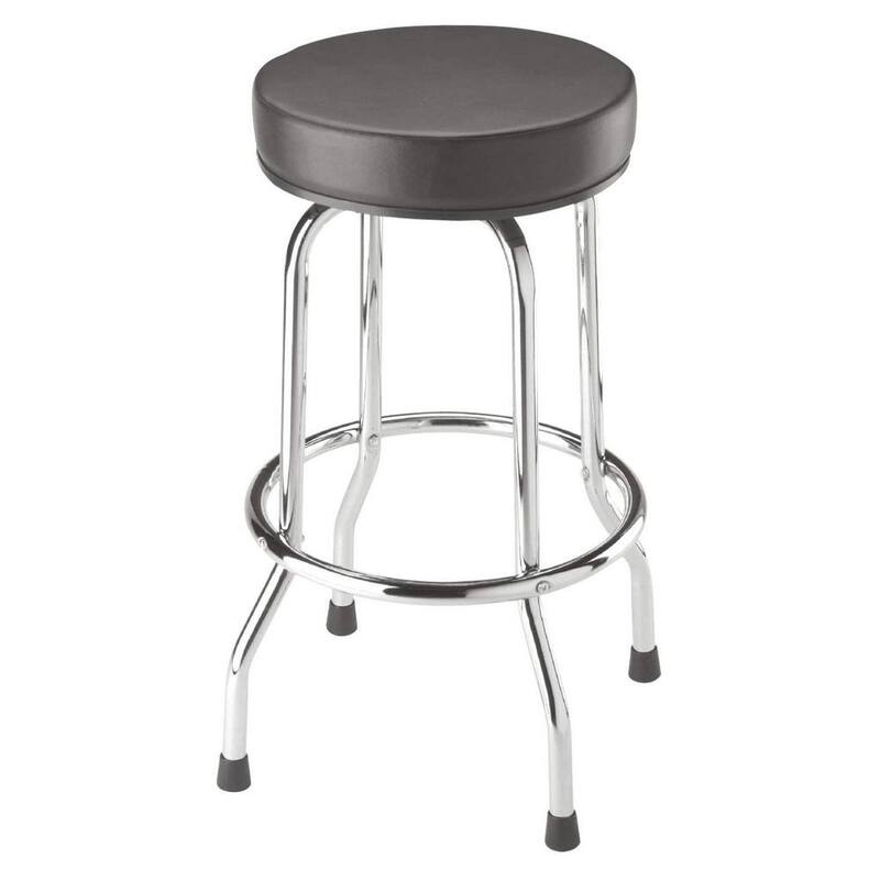 Big Red 250 lbs. 28.7 in. H Rotatable Mechanic Shop Stool - TRP6185