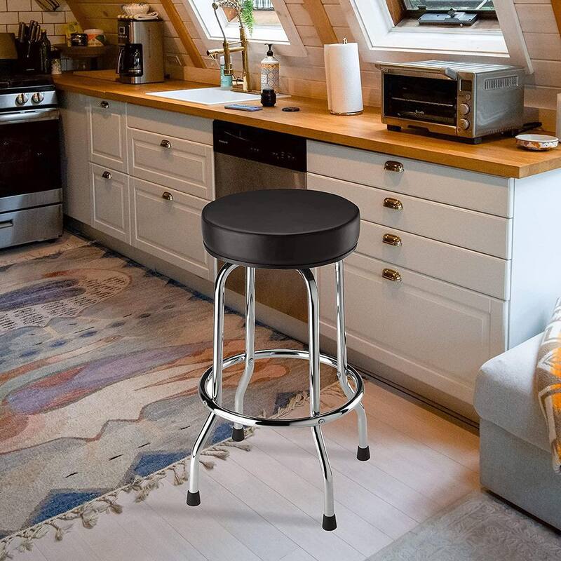 Big Red 250 lbs. 28.7 in. H Rotatable Mechanic Shop Stool - TRP6185