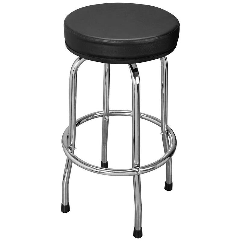 Torin 250 lbs. 28.7 in. H Rotatable Mechanic Shop Stool - ATRP6185B