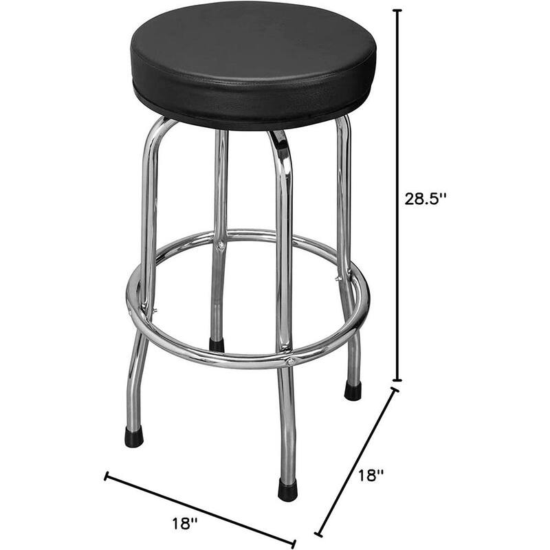 Torin 250 lbs. 28.7 in. H Rotatable Mechanic Shop Stool - ATRP6185B