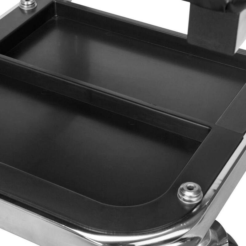 Torin 400 lbs. 15.8 in. Rolling Mechanic Creeper Seat with Tool Tray and Cup Holder - AR7451B
