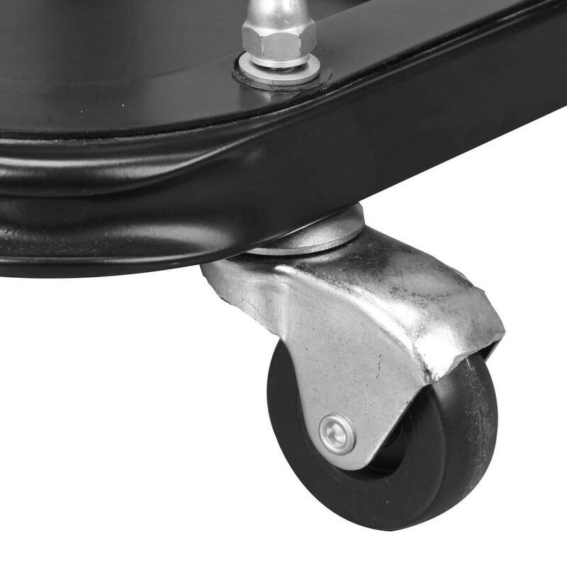 Torin 250 lbs. 14.4 in. Rolling Mechanic Creeper Seat with Tool Tray - ATR7211