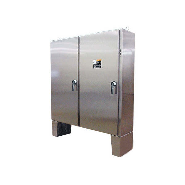 Nvent Hoffman 304 Stainless Steel Electrical Enclosures, 72.12 in H, 12.12 in D, 61-3/4 in W, NEMA 4X, Hinged - A72X6112SSLPN4