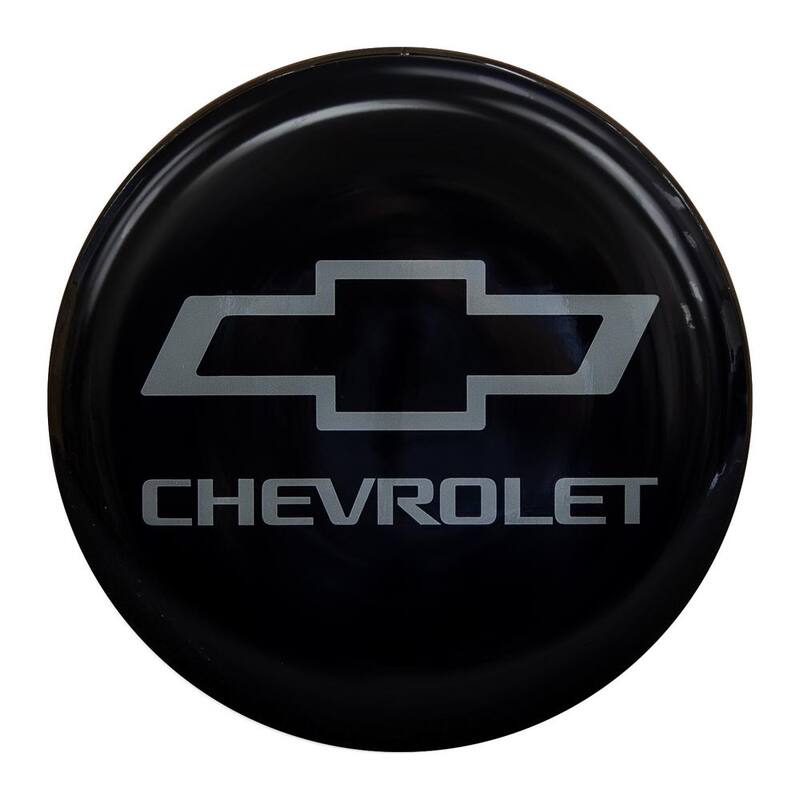 Plasticolor Chevrolet Grey Logo Garage Stool - 004790R01