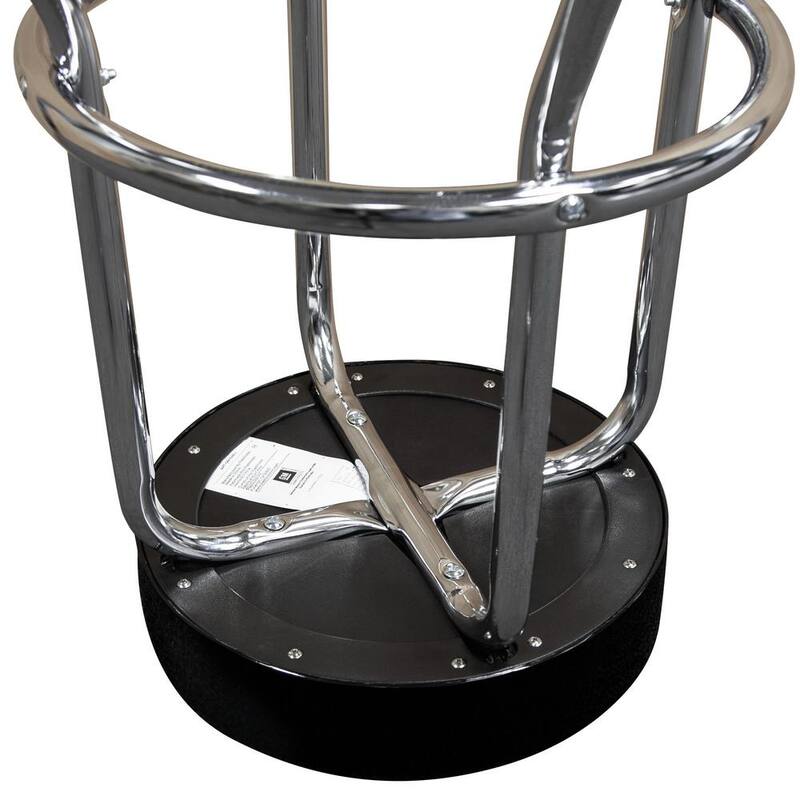 Plasticolor Chevrolet Grey Logo Garage Stool - 004790R01