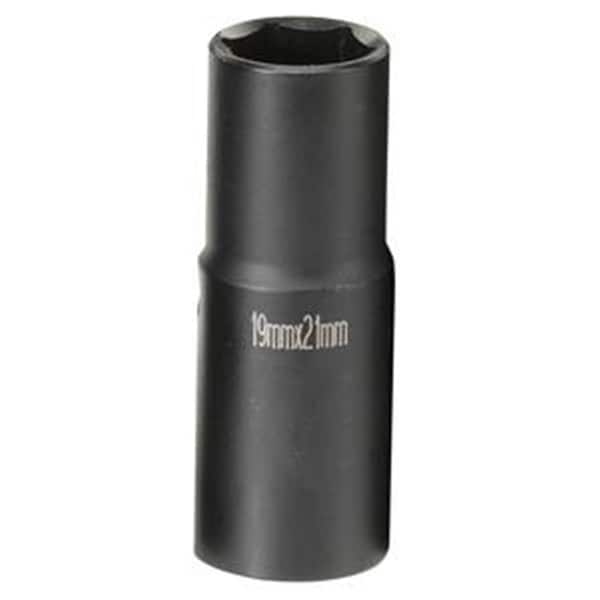 Light House Beauty 50in. Drive Extra Thin Wall in.Flipin. Impact Socket - 19mm x 21mm - LI3538737
