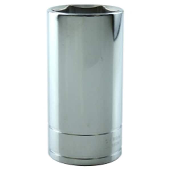 Keen 0.37 in. Drive 6 Pocket Deep Chrome Socket - 26 mm - KE2993634