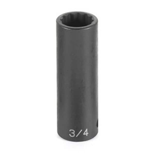 Light House Beauty 82140D .5 Inch Drive X 1.25 12 Point Deep Duo Socket 1/2 in. Drive X 1-1/4 in. - LI3491200