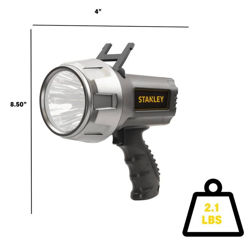 Stanley Rechargeable 1200 Lumens LED Lithium-Ion Hand-Held Portable Handheld Spotlight - SL5HS
