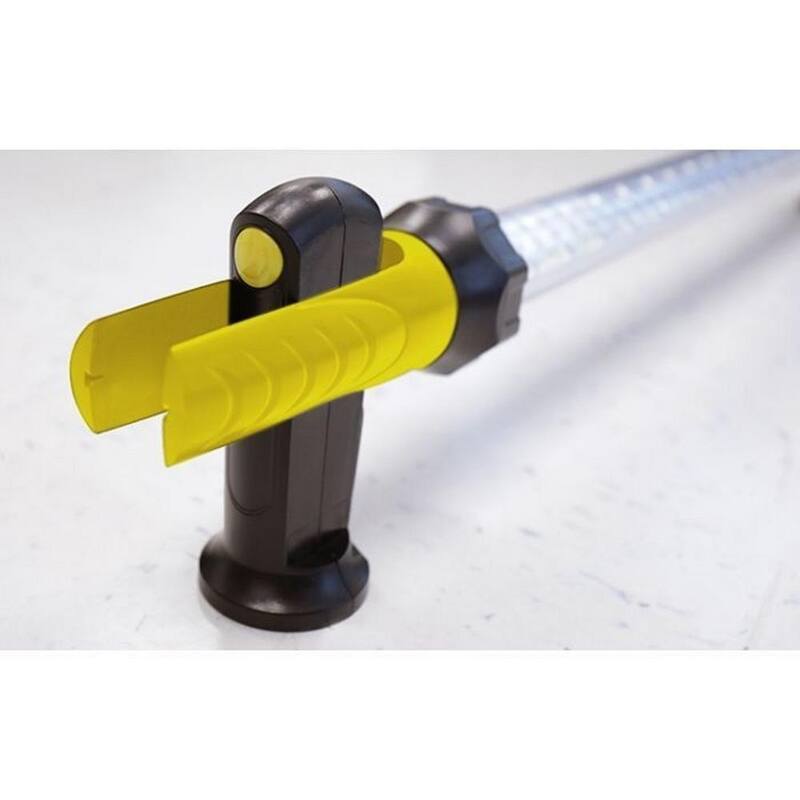 BENDPAK LITE STIX 1,200 Lumens LED Rechargeable Work Area Light with Magnetic and 360-Degree Hanging Hooks, Rotating Handle - 5150029