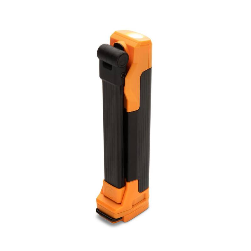 GEARWRENCH 10-1/2 in. 400 Lumen Lithium-Ion USB-C Rechargeable Automotive Flex-Head Light with Magnetic Clamping Base - GWFL105