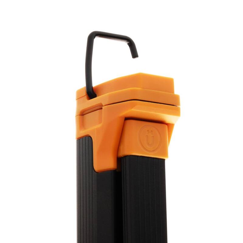GEARWRENCH 10-1/2 in. 400 Lumen Lithium-Ion USB-C Rechargeable Automotive Flex-Head Light with Magnetic Clamping Base - GWFL105
