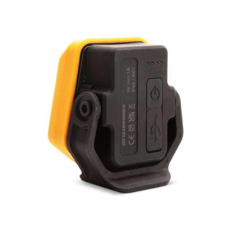 GEARWRENCH 1000 Lumen Lithium-Ion USB-C Rechargeable IP65 Automotive Shop Light with Magnetic Swivel Base - GWSL1000