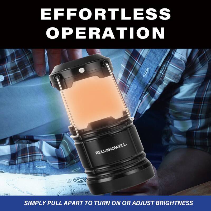 Bell + Howell Taclight LED Lantern with Magnetic Base and Flame Feature - 2566