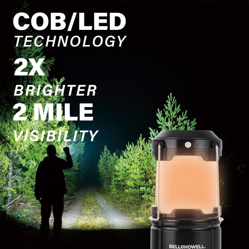 Bell + Howell Taclight LED Lantern with Magnetic Base and Flame Feature - 2566