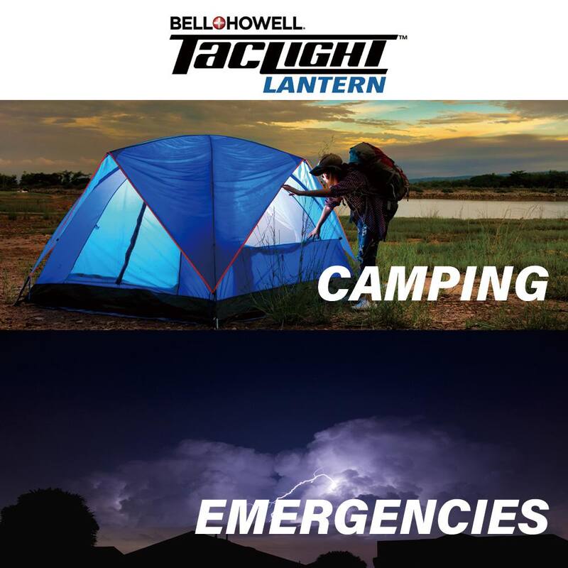 Bell + Howell Taclight LED Lantern with Magnetic Base and Flame Feature - 2566