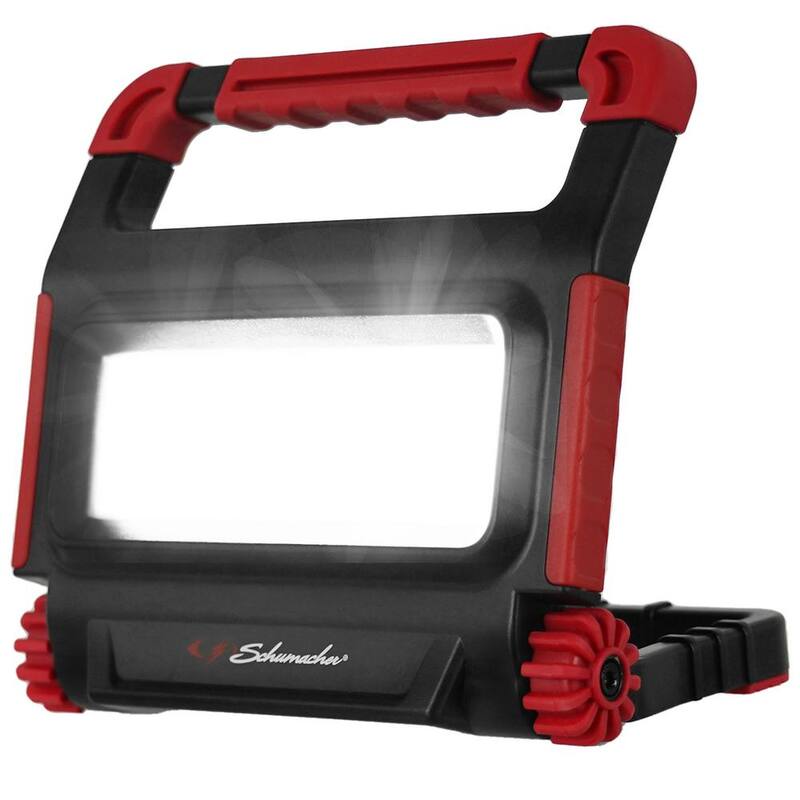 Schumacher Electric Schumacher LED Rechargeable Work Light with Adjustable Base and USB Charging - SL923