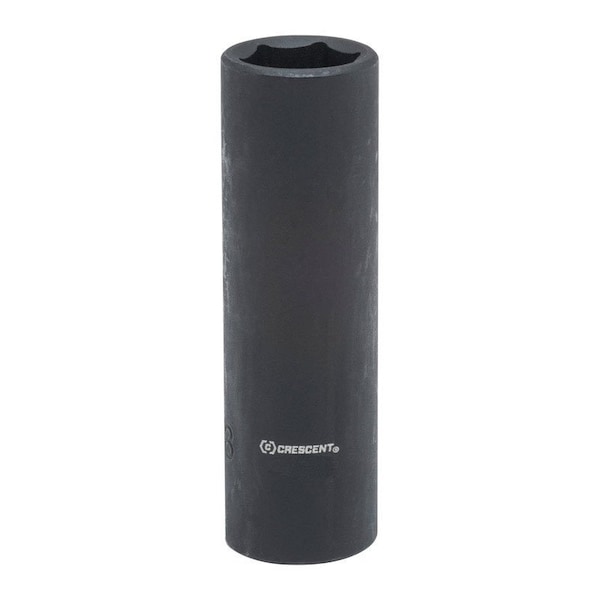 Weller Crescent 11/16 in. X 1/2 in. drive SAE 6 Point Deep Impact Socket 1 pc - CIMS24N