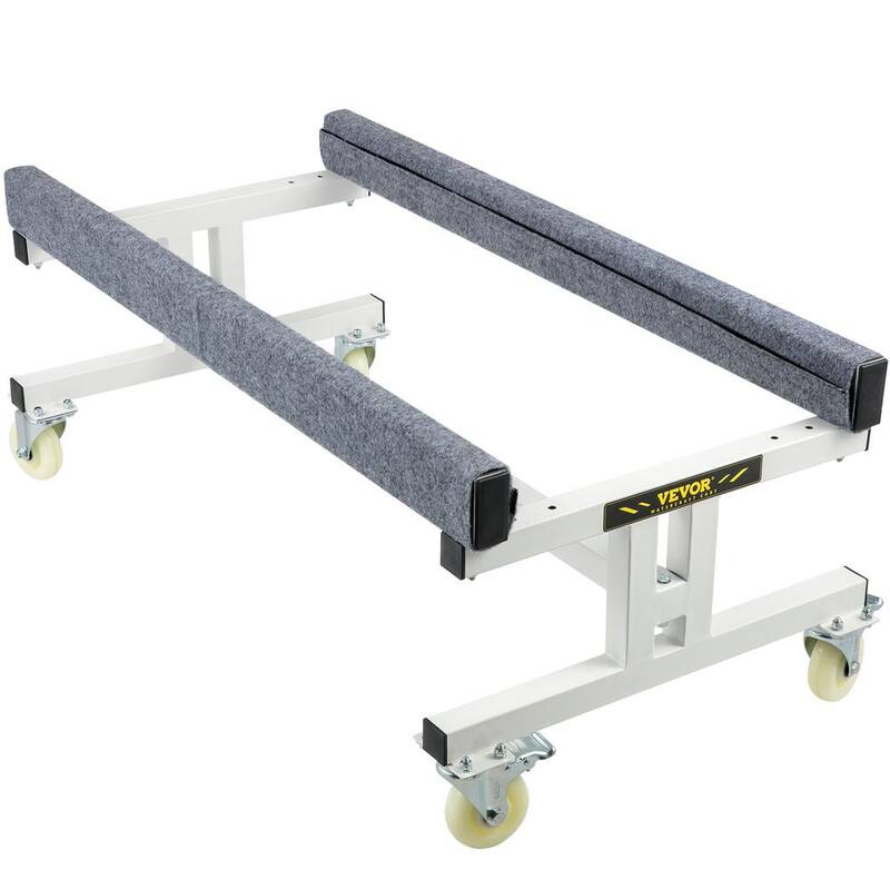 VEVOR Watercraft PWC Dolly Cart 1300 Lbs. Load Jet Ski Boat Storage Trailer with Casters Brakes for Ski Fishing Boat Sailboat - YTTCBBDDW130043DWV0