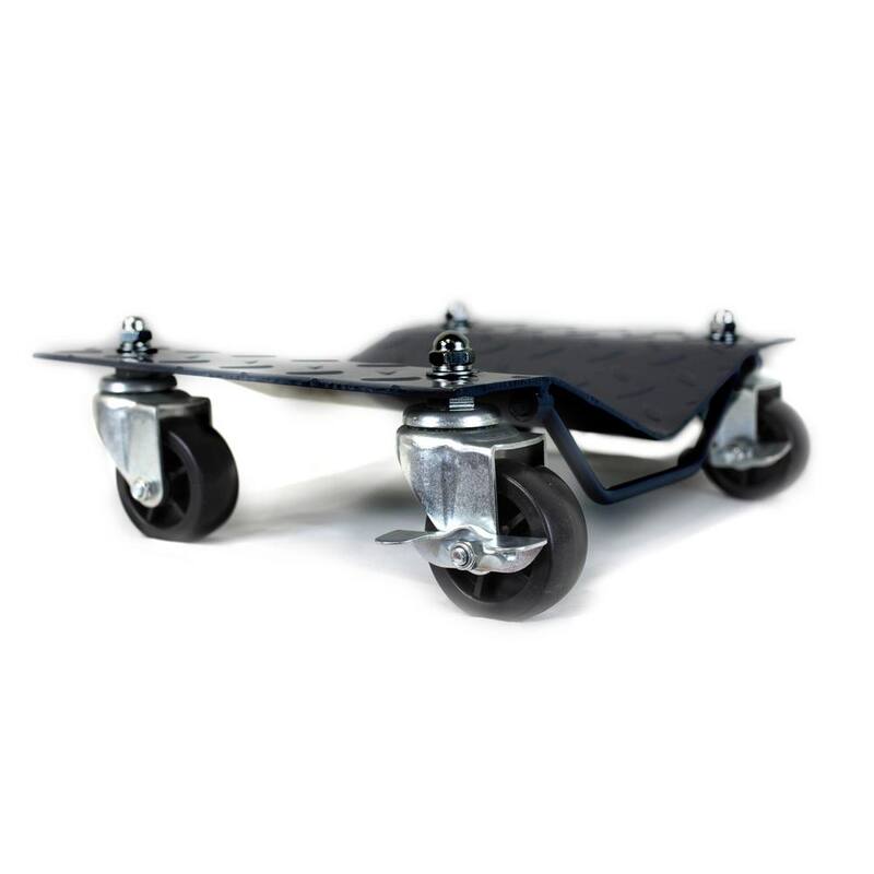 WEN 6000 lbs. Capacity Vehicle Dollies with Brakes (4-Pack) - DL6004