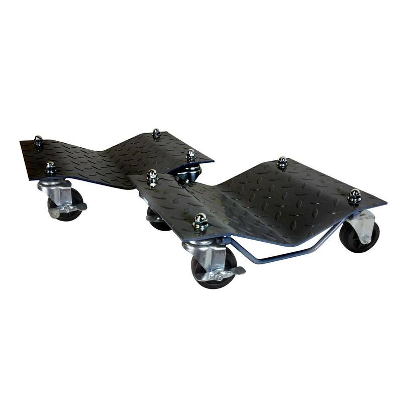 WEN 3000 lbs. Capacity Vehicle Dollies with Brakes, (2-Pack) - 73017T