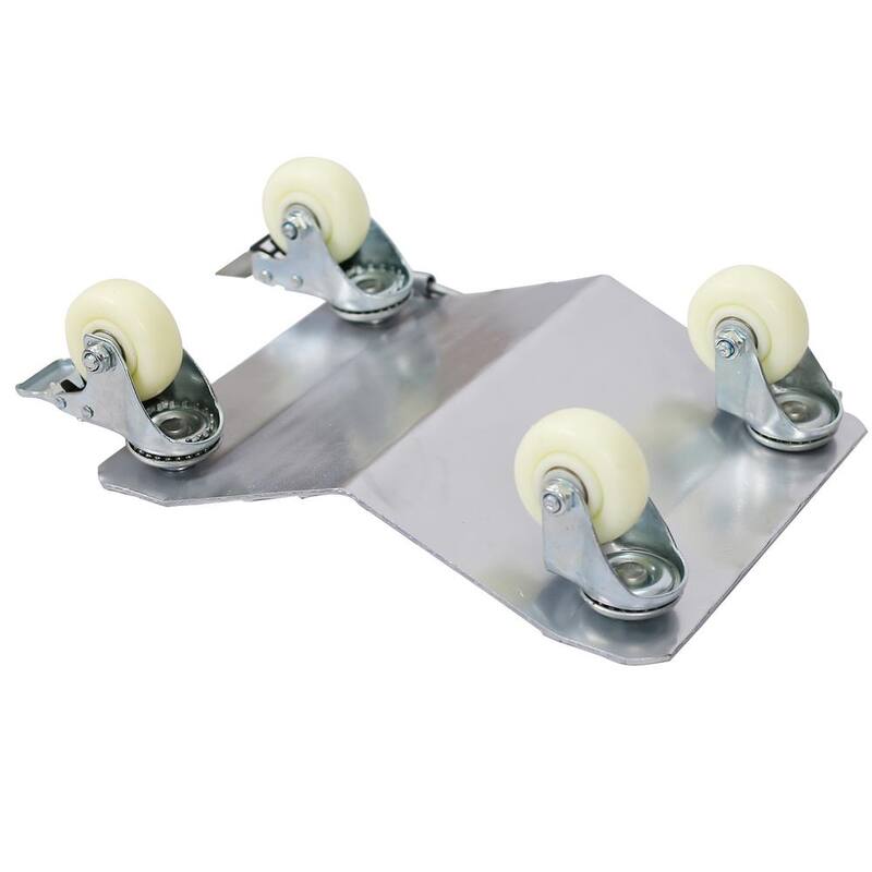 Damodpoy 6000 lbs. Capacity Heavy-Duty Powder Coated Steel Construction Vehicle Dollies (4-Pack) - GH-043
