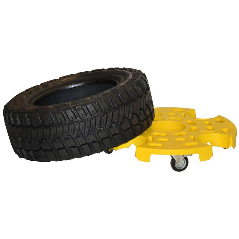 JohnDow Industries Tire Taxi Tire Dolly-Heavy-Duty - JDI-TT1-HD