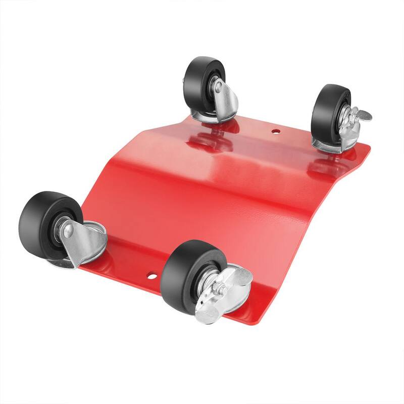 Unbranded 1,500 lbs. Capacity Red Premium Wheel Dolly (4-Pack) - 357623PDX