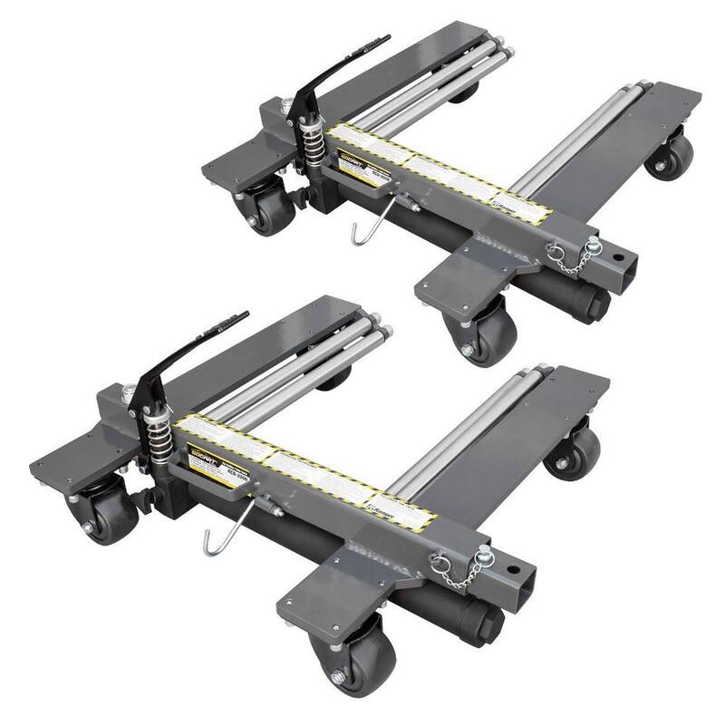 RANGER RCD-2500 (Set of 2) 2500 lb. Capacity Car Wheel Dollies - 5150625