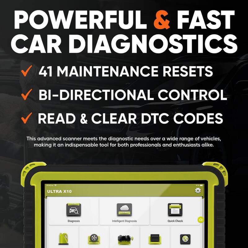Thinkcar ULTRA X10 OBD2 Scanner Auto Diagnostic Tool with CAN FD Protocol - 301030057